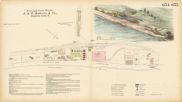 1877 Hexamer Survey of Pencoyd Iron Works